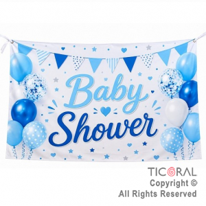 BANNER BABY SHOWER NENE 1.80 X 1.20 MTS